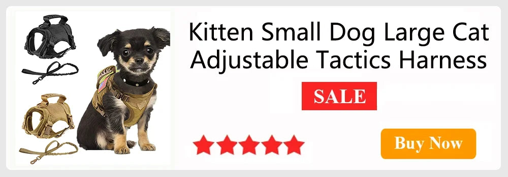 Tactical Dog Harness Leash Set Dog Collar Military Large Tactical Vest for German Shepherd Pet Accessories for Medium Large