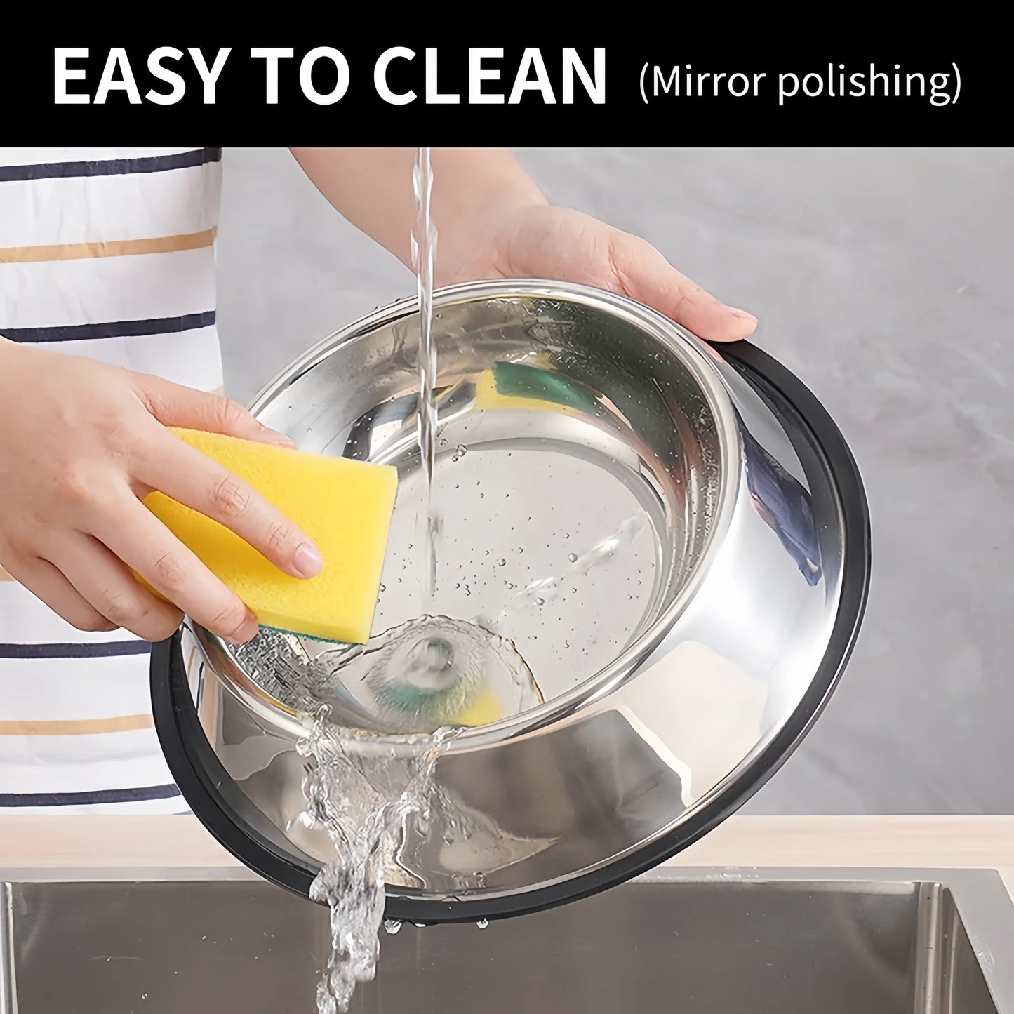 Pet Dog Cat colours Stainless Steel Bowl Pet Feeding Bowl Cat and Dog Drinking Bowl Metal Feeder Bowl Durable Easy To Clean bowl