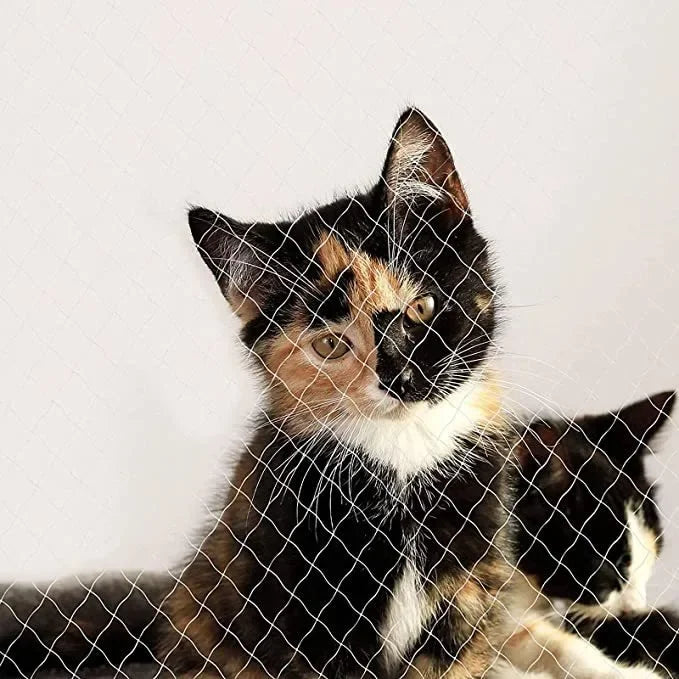 New Pet Protective Cover Cat Dog Net Plastic Nylon Steel Wire Grid Garden Balcony Safety Fall Prevention Netting Pet Products